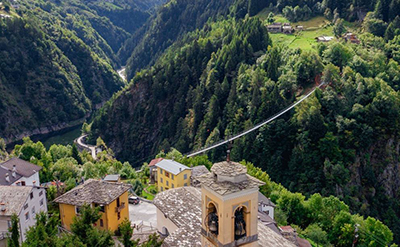 127216 В Италии открывается самый высокий в Европе тибетский мост