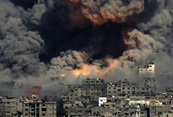 128564 Израиль подвергся ракетному обстрелу со стороны сектора Газа