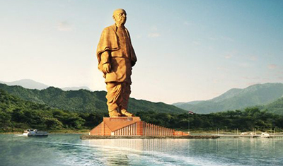 128917 В Индии официально открыли самую высокую статую в мире