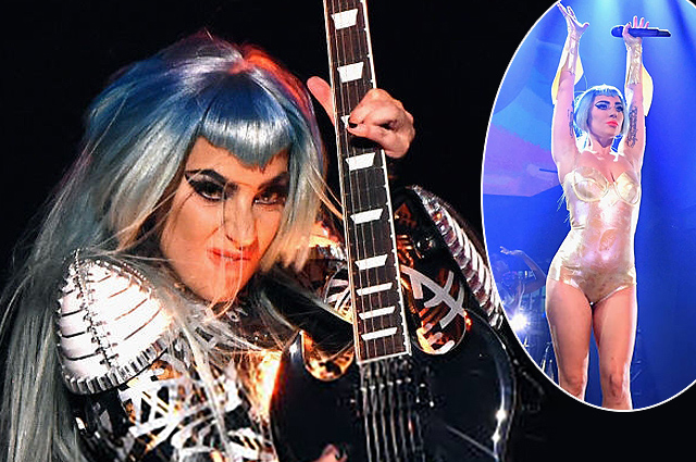130464 Леди Гага удивила экстравагантными образами на концерте в Лас-Вегасе