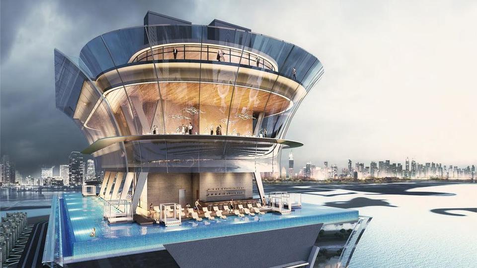 131112 Самый высокий в мире бассейн строится в Дубае