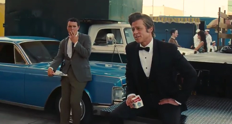 132385 Брэд Питт, Леонардо Ди Каприо и Марго Робби в первом трейлере фильма Квентина Тарантино "Однажды в Голливуде"