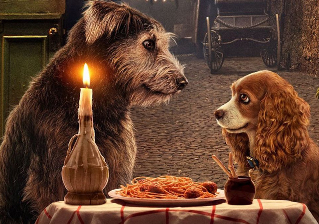 137611 Джастин Теру с любимой собакой Кумой на премьере фильма "Леди и Бродяга"