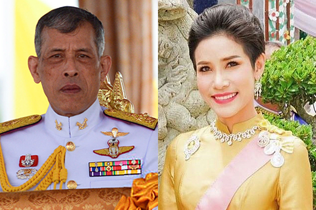 137568 Король Таиланда лишил свою фаворитку всех официальных титулов