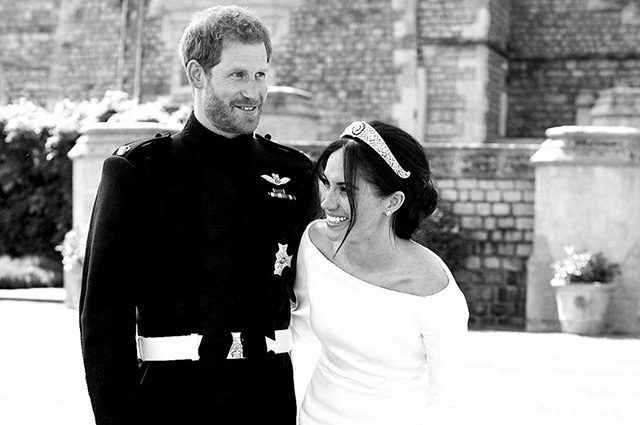 138470 Принц Гарри и Меган Маркл показали в соцсети неизвестную фотографию со своей свадьбы