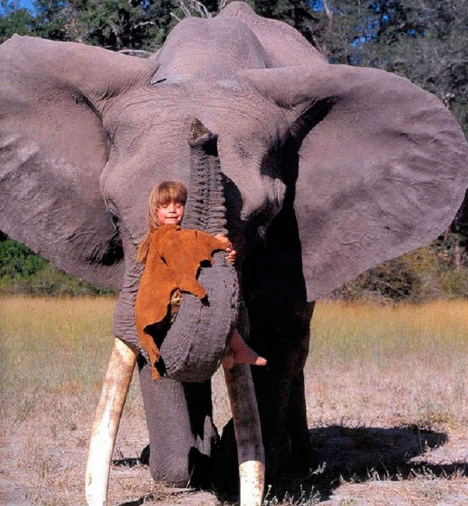 Как сейчас живет девочка-Маугли, которая все детство провела среди слонов и гепардов? Сейчас ей 30 лет
