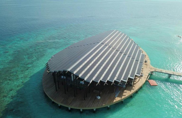 142519 Кудаду - впечатляющий мальдивский курорт на солнечной энергии