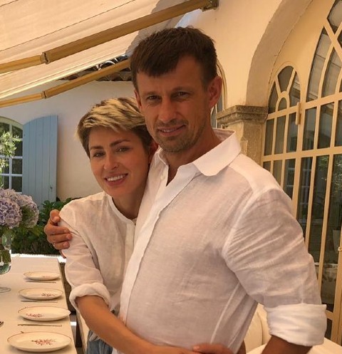 Сергей Семак с супругой Анной
