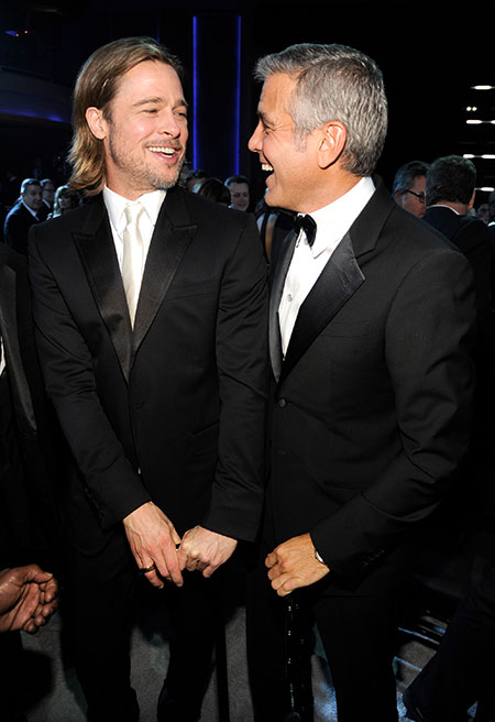 Джордж Клуни рассказал, как Брэд Питт однажды разыграл его на съемках в Италии: &#171;Это ужасная история&#187;