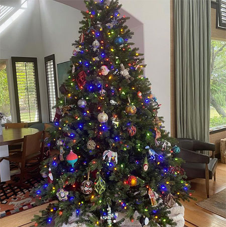 Хватит терпеть: Селена Гомес, Джиджи Хадид, Рози Хантингтон-Уайтли и другие звезды, уже нарядившие елки к Рождеству