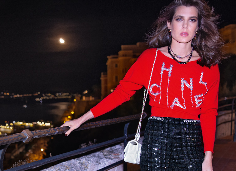Вкус Монако: Шарлотта Казираги в рекламной кампании Chanel