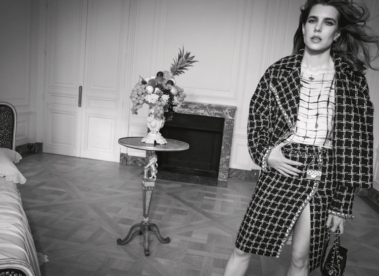 Вкус Монако: Шарлотта Казираги в рекламной кампании Chanel